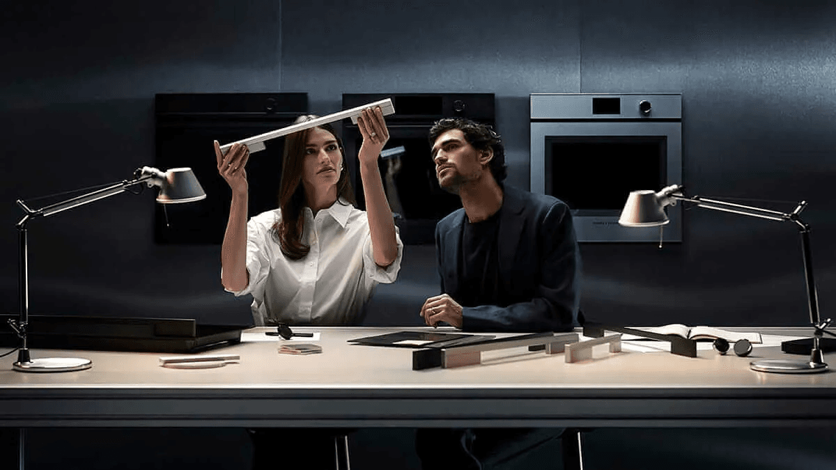 Modern German-engineered kitchen